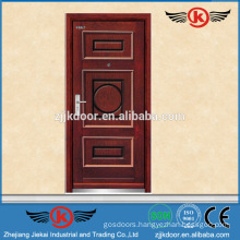 JK-A9005 decorative villa entrance wood design/villa entrance iron door